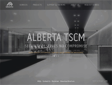 Tablet Screenshot of albertatscm.com